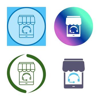 icono de vector de apoyo