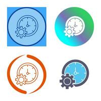 Time Setting Vector Icon