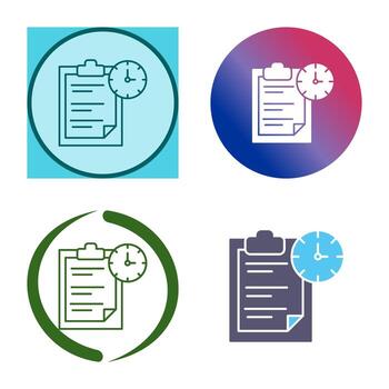 icono de vector de gestión de tareas