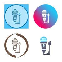 Microphone Vector Icon