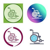 Wheel Chair Vector Icon