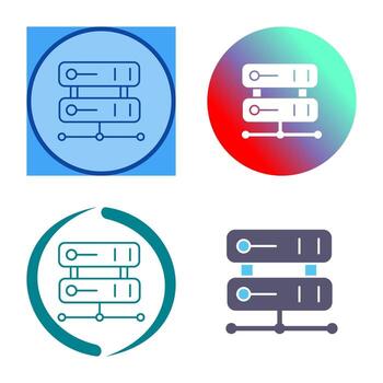 icono de vector de servidor