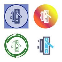 Door Handle Vector Icon