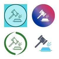 Gavel Vector Icon