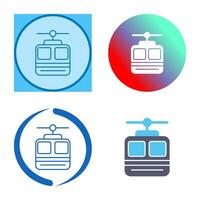 Cable car Vector Icon