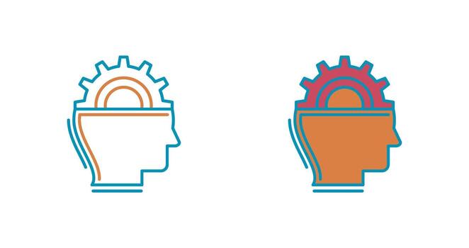 Machine Learning Vector Icon