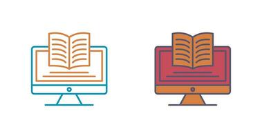 Digital Learning Vector Icon