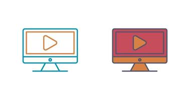 Video Lesson Vector Icon