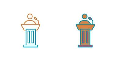 Podium Vector Icon