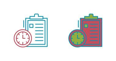 Time Management Vector Icon