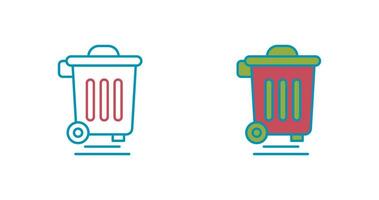 Dustbin Vector Icon