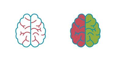 icono de vector de cerebro