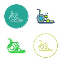 Wheel Chair Vector Icon