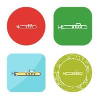 Submarine Vector Icon