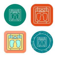 Weighing Scale Vector Icon