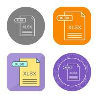 XLSX Vector Icon