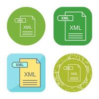 XML Vector Icon