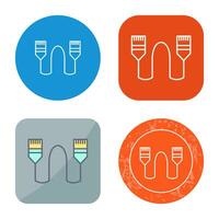 Internet Cable Vector Icon