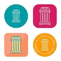 Garbage Vector Icon