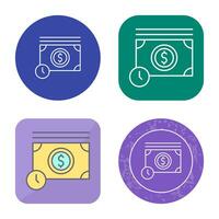 Time is Money Vector Icon