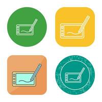 Drawing Tablet Vector Icon