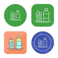 Mineral Water Vector Icon