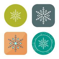 Snow Flake Vector Icon