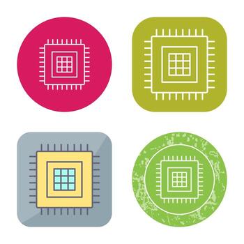Processor Vector Icon