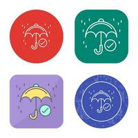 Keep Dry Vector Icon