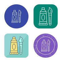 Oil Paint Vector Icon