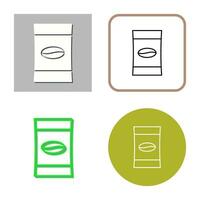 Coffee Packets Vector Icon