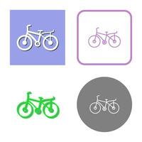 icono de vector de bicicleta