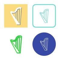 Harp Vector Icon