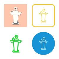 Elected Candidate Vector Icon