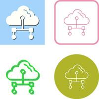 Internet Cloud Vector Icon