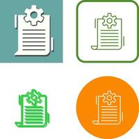 Content Management Vector Icon