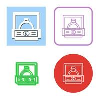 Wedding Ring Vector Icon