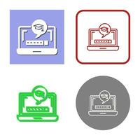 Digital Learning Vector Icon