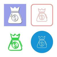 Money Bag Vector Icon