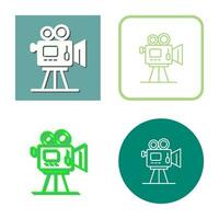 Movie camera Vector Icon