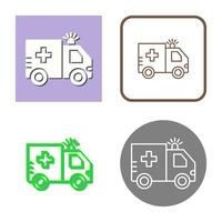 Ambulance Vector Icon