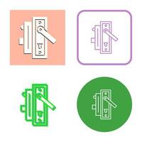 Door Handle Vector Icon