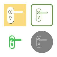 Door Lock Vector Icon