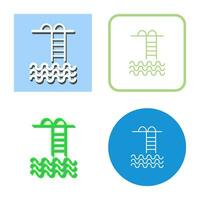Swiming pool Vector Icon