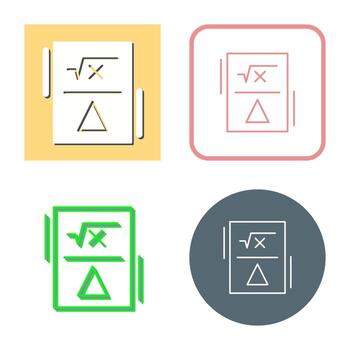 Formula Vector Icon
