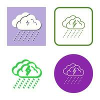 Rainy Day Vector Icon