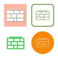 Brick wall Vector Icon