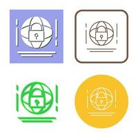 Internet Security Vector Icon