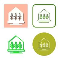 Farm House Vector Icon