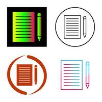 Write Feedback Vector Icon